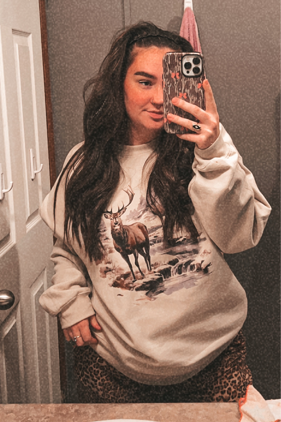 The one I’m wearing is originally from TikTok

Others linked are similar finds. 