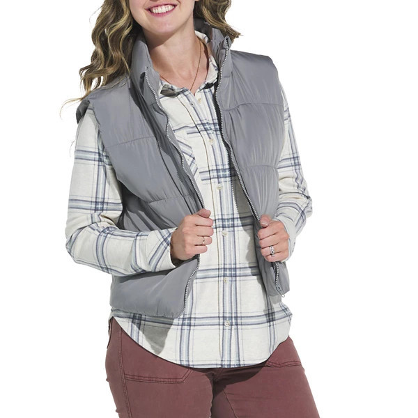 Women's Thread & Supply Rey Vest XSmall Frost Gray | Scheels