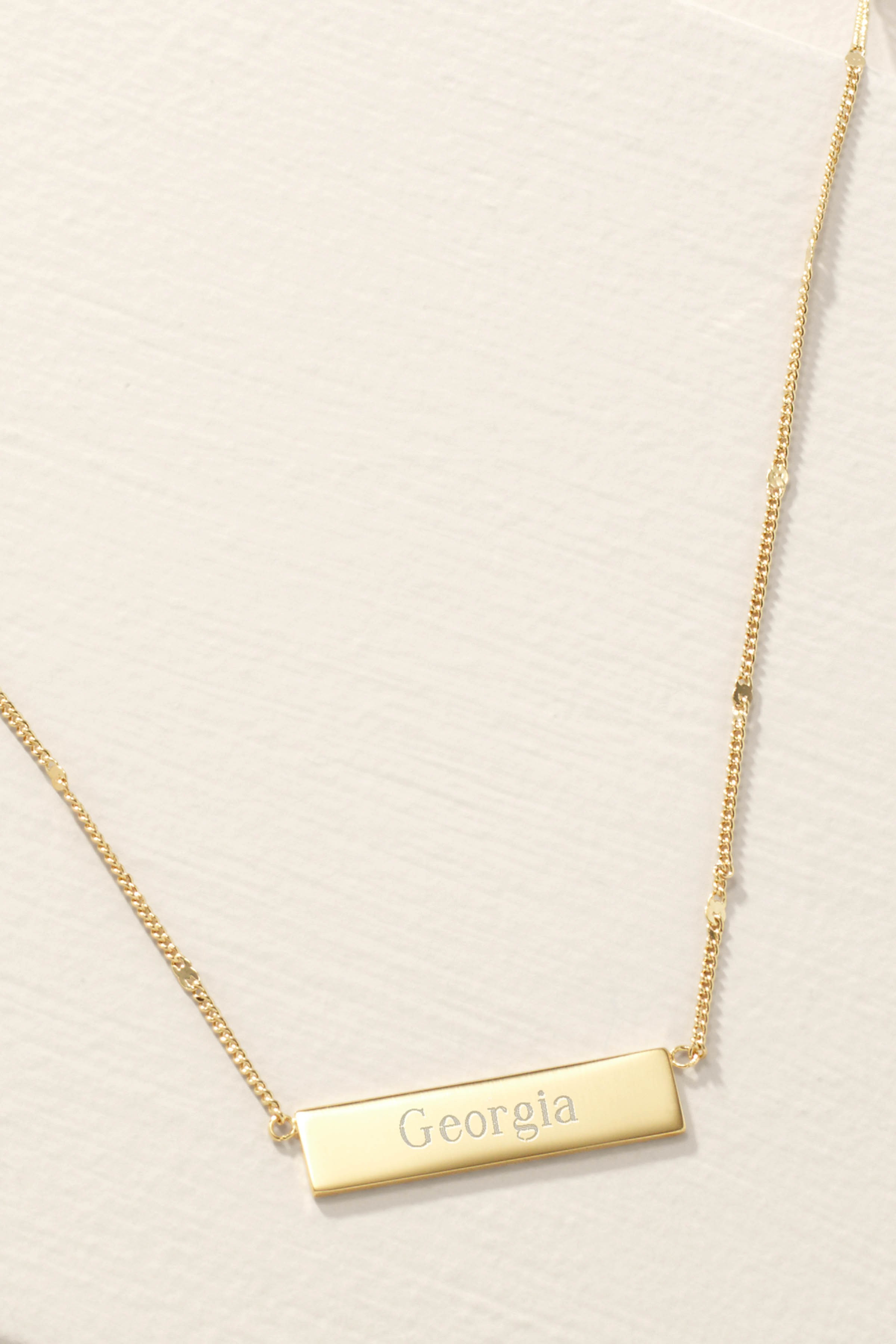 Engravable Bar Necklace | Stella & Dot (US)
