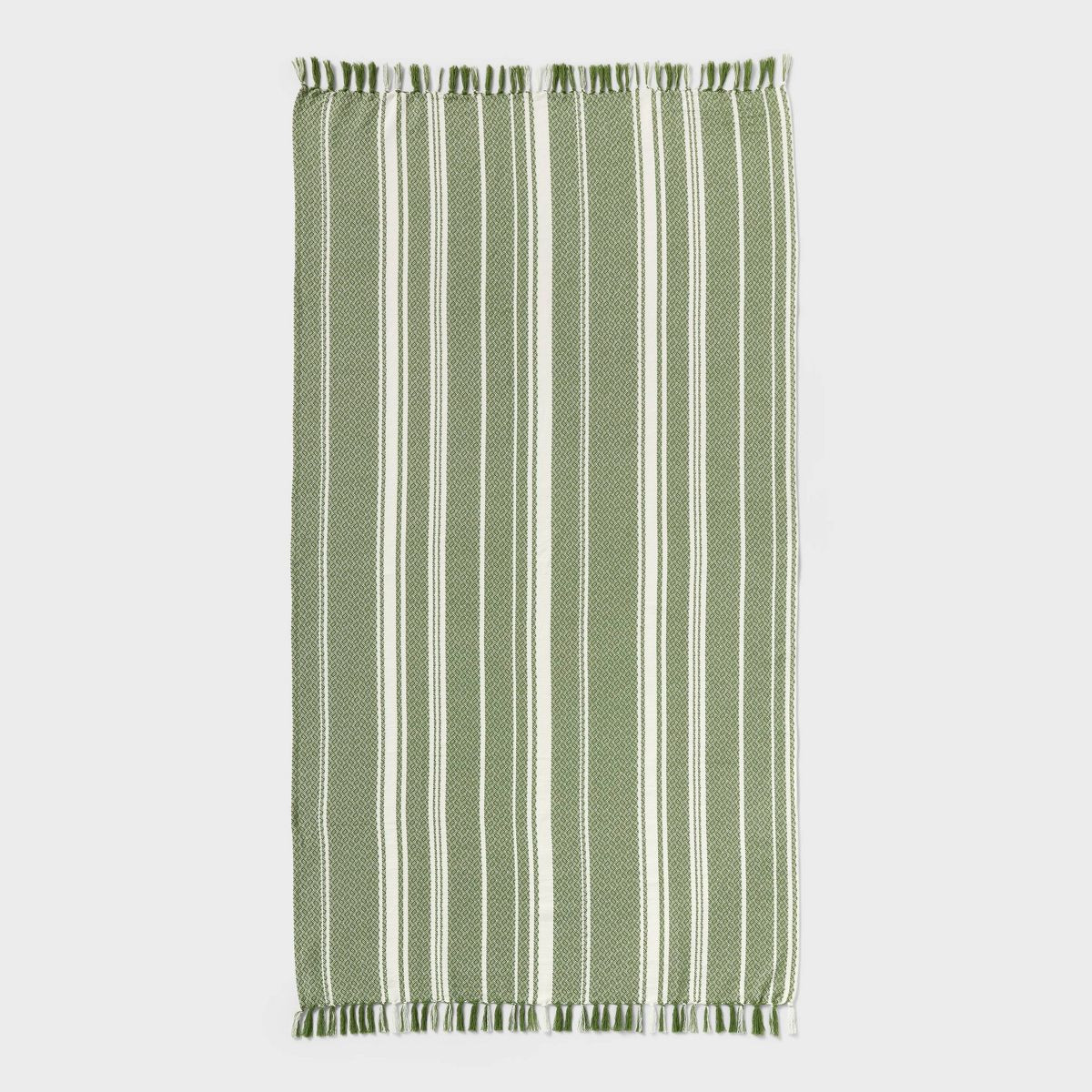 40"x72" Peshtemal Turkish Premium Lightweight Striped Oversized Beach Towel with Knotted Fringe G... | Target