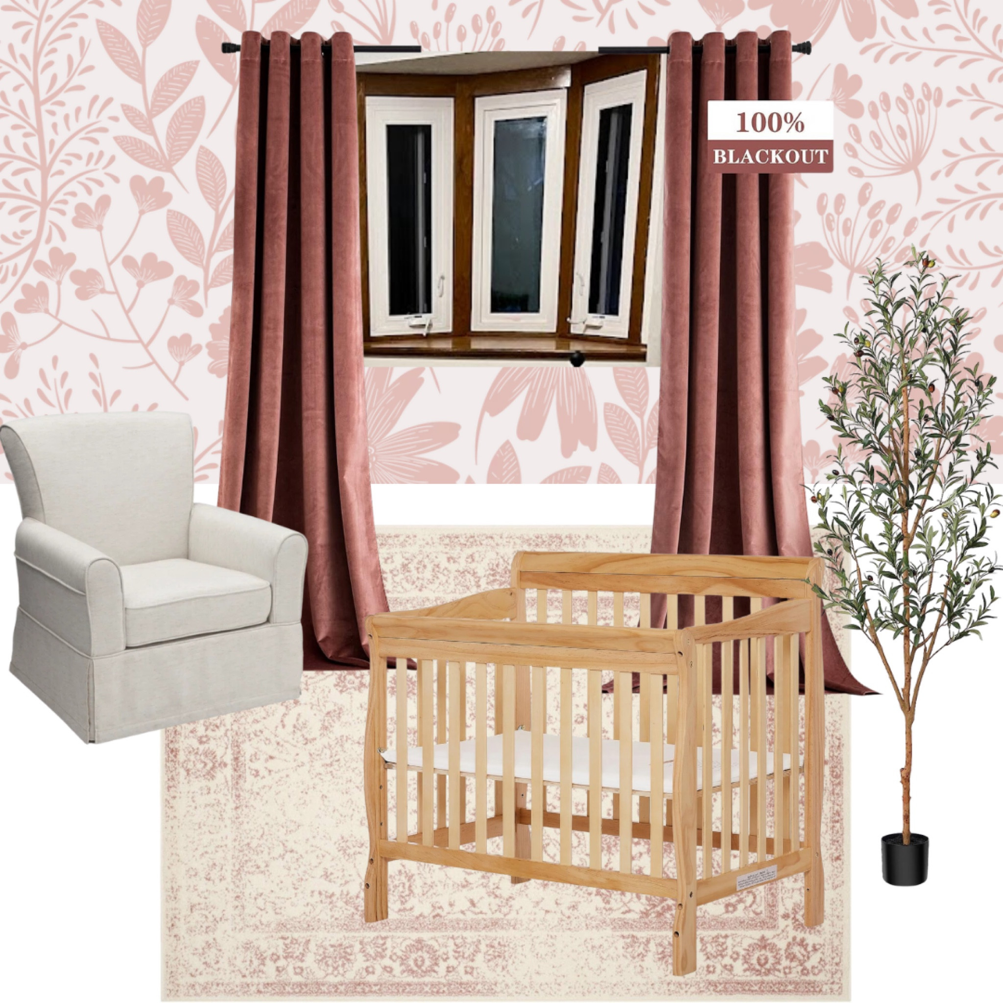 Nursery mood board! Can’t wait for this to become a reality! 

Peel and Stick Wallpaper from Peel and Paper! Print-Marissa

#LTKhome #LTKbaby