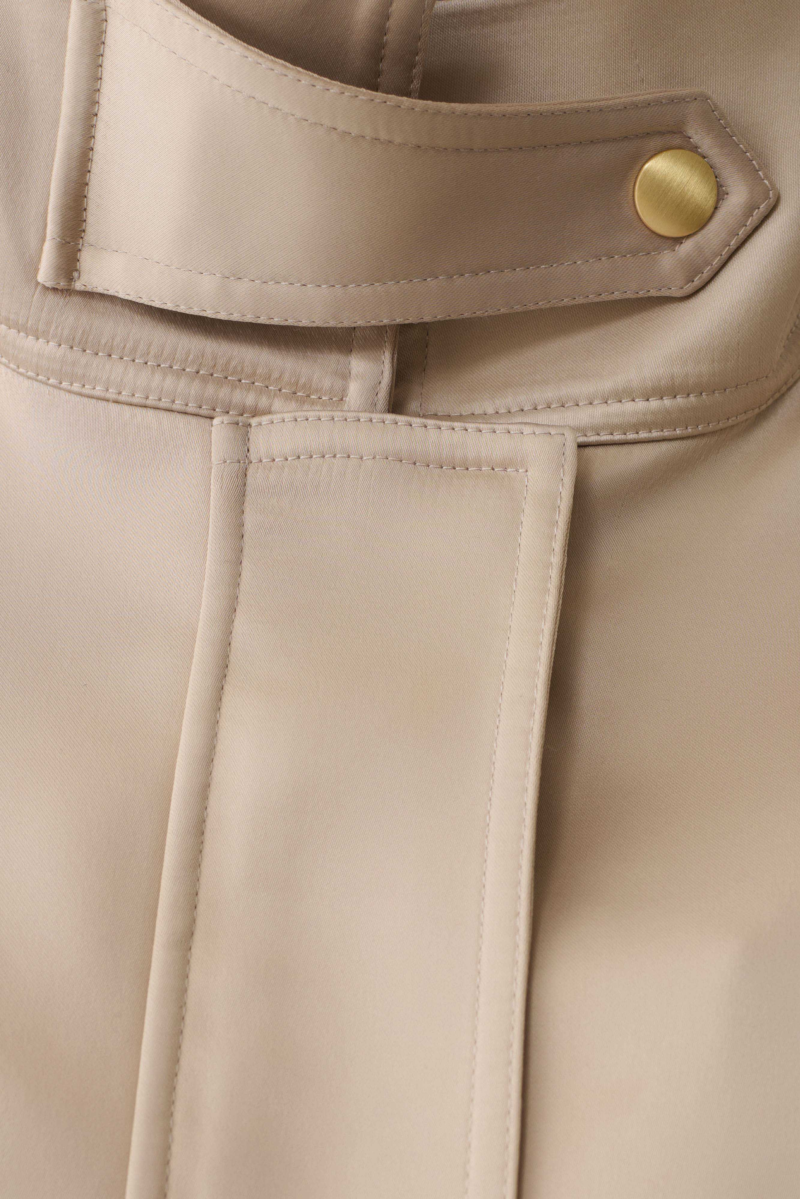 Nicolla Satin Bomber Jacket - Blush Rose Gold | MESHKI US