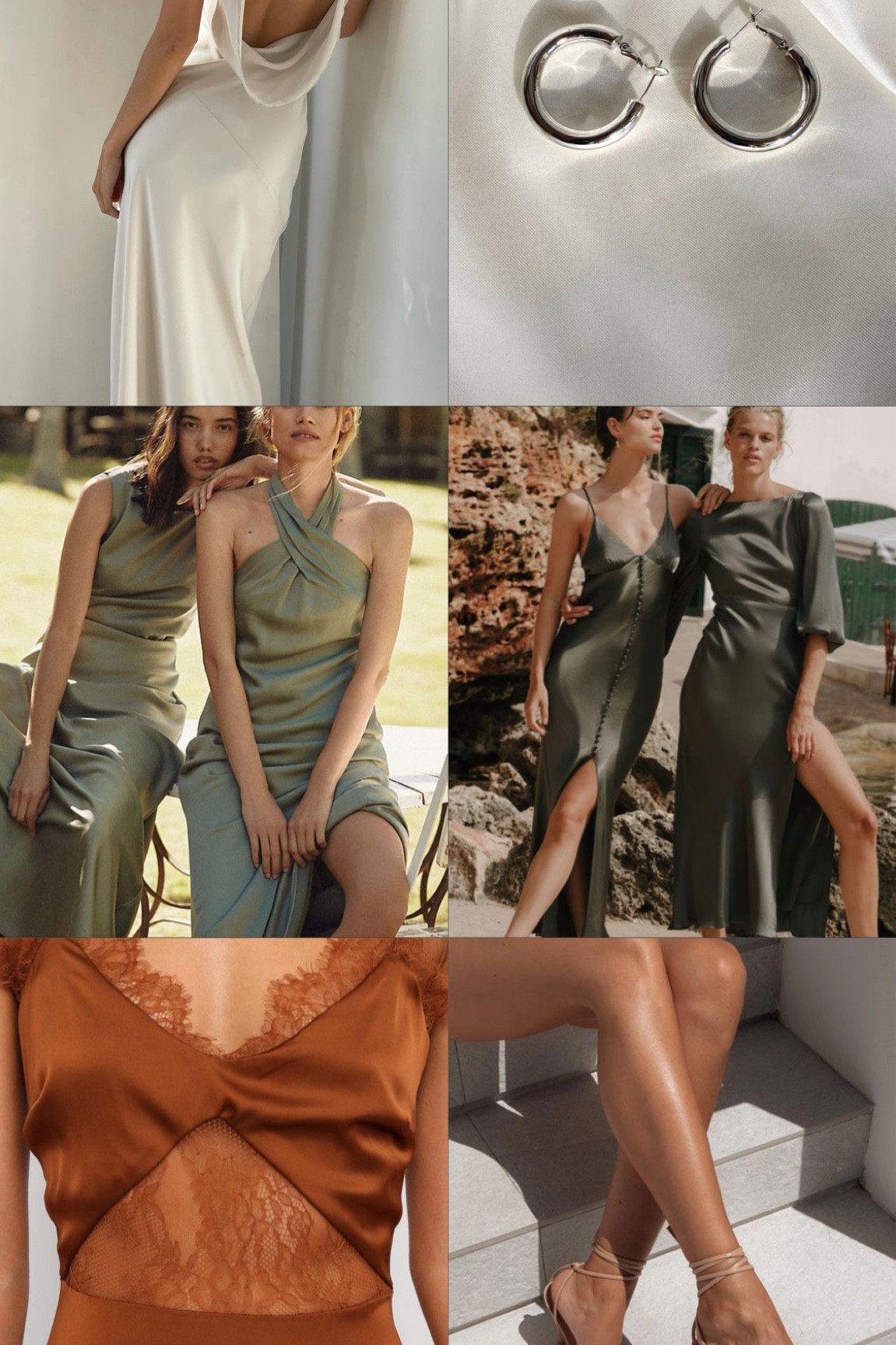 Mismatched bridesmaids dresses: green and orange edition! 💚🧡

#LTKSale #LTKwedding #LTKFind