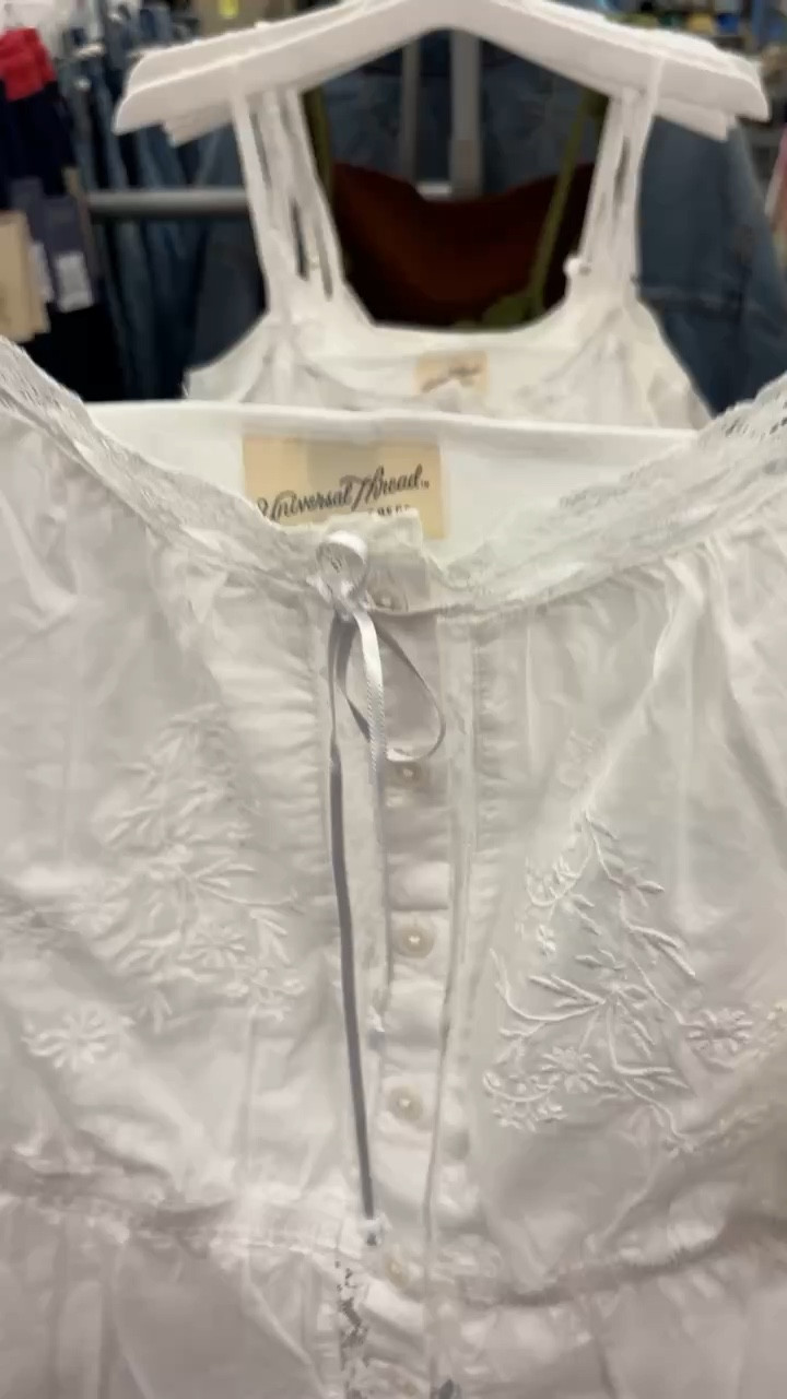 Love the embroidery + button detail on this one! 🤍 Perfect for summer!

spring, summer, travel fourth of july, dress, summer dress, @target 

 #LTKootd #LTKSeasonal #LTKSaleAlert