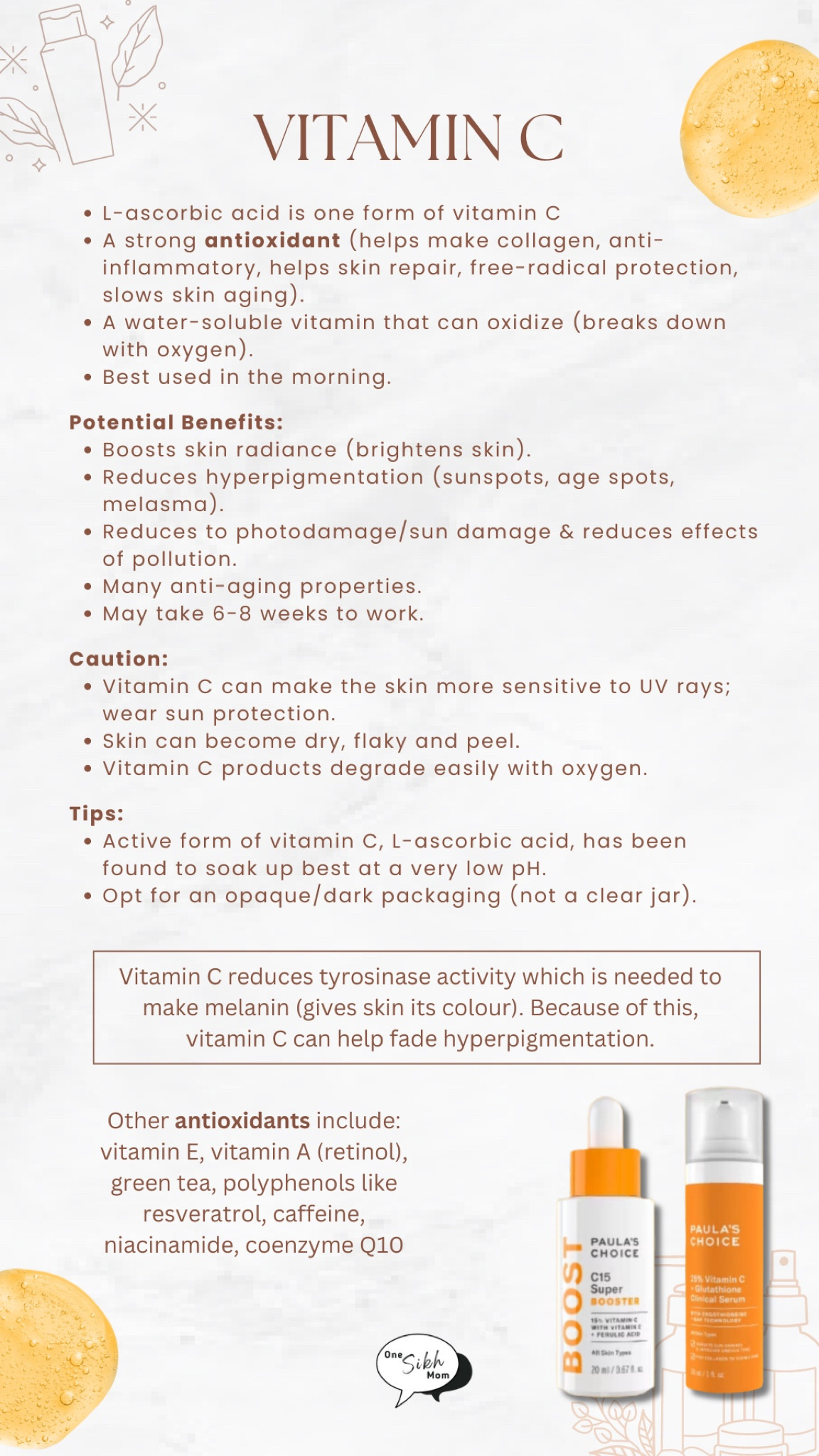 Choose a vitamin c product that doesn’t oxidase quickly, is stable, and is in a dark container.

#skincare #over40

#LTKcanada #LTKstyletip #LTKbeauty