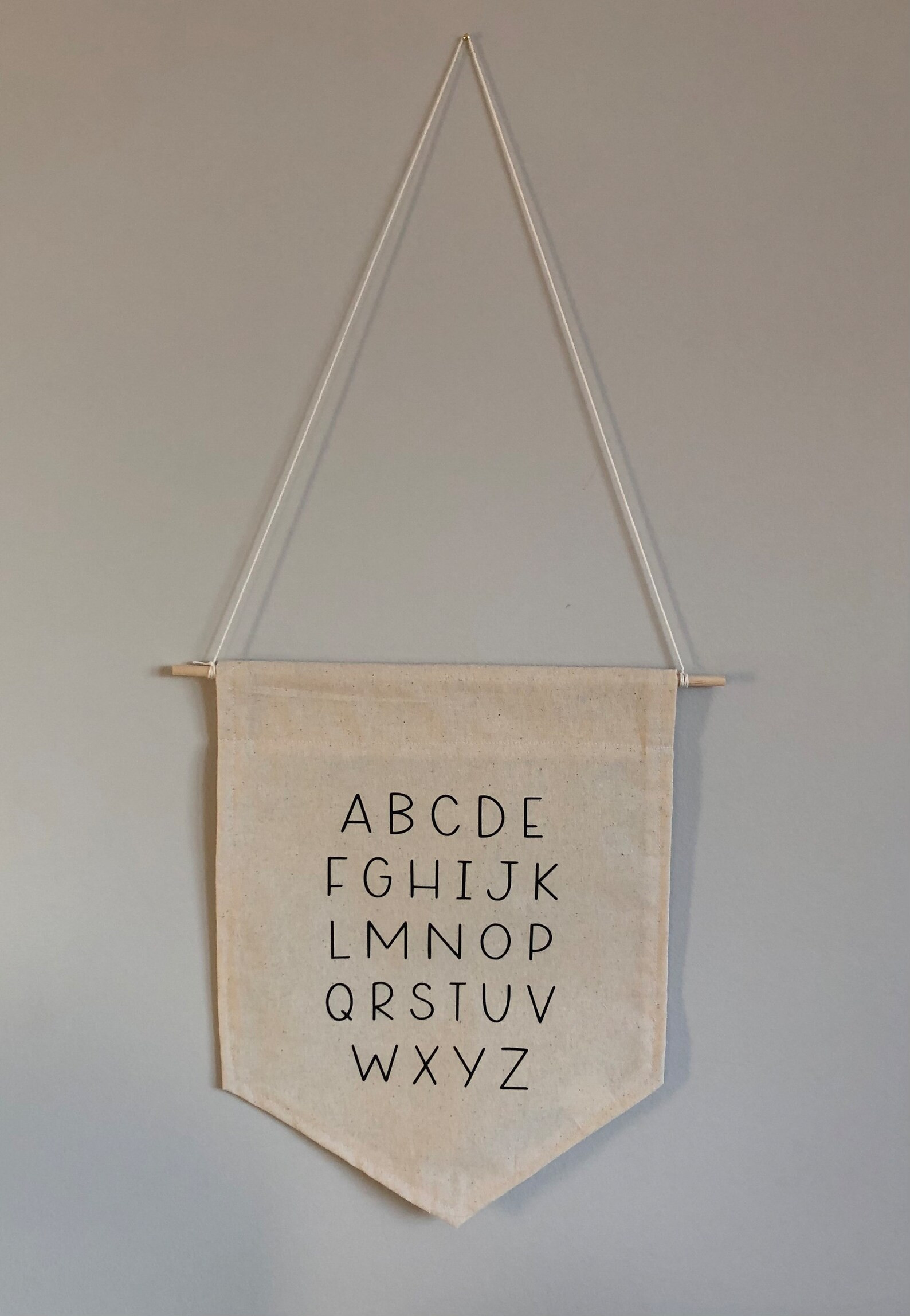 Alphabet Canvas Wall Banner - Etsy Canada | Etsy (CAD)