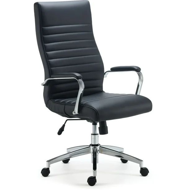 Staples Bentura Bonded Leather Managers Chair Black (53234) 24328572 | Walmart (US)
