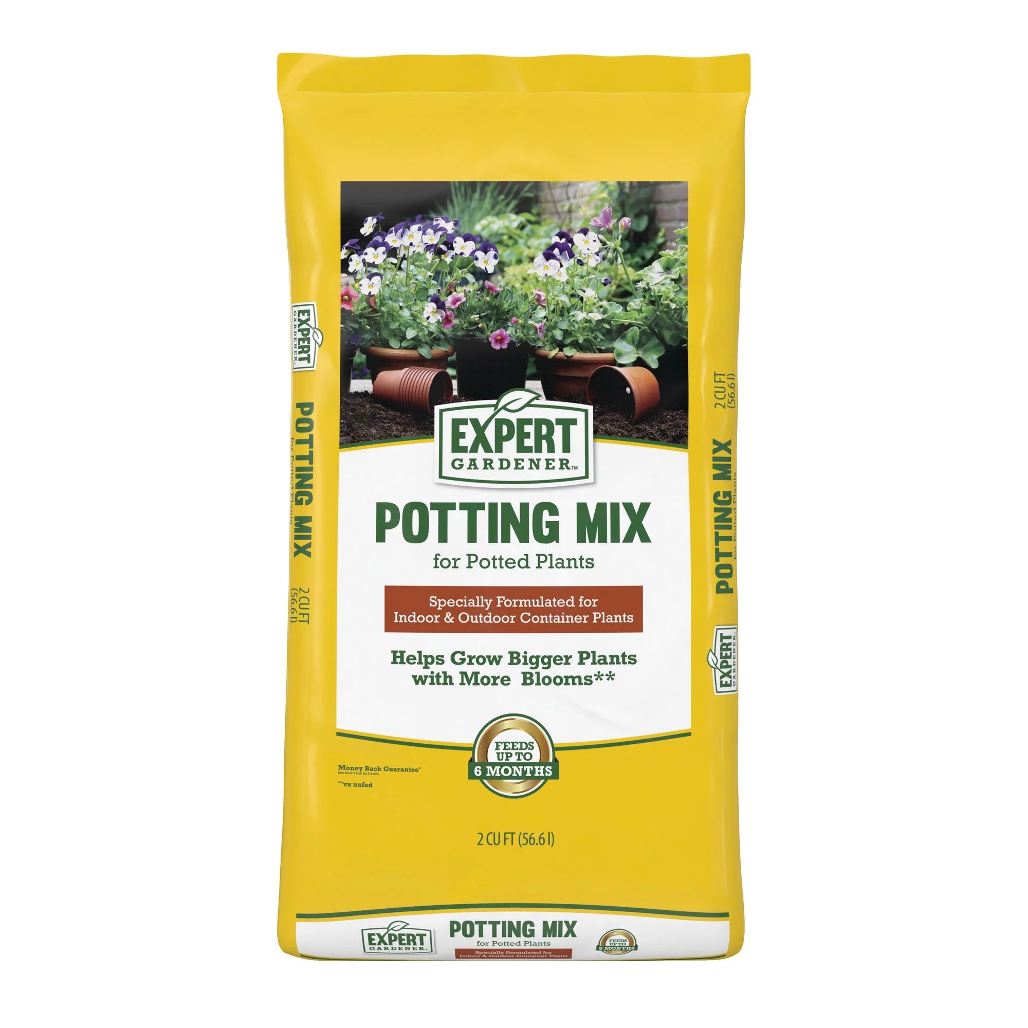 Expert Gardener Potting Mix for Potted Plants, 2 cu. ft. | Walmart (US)