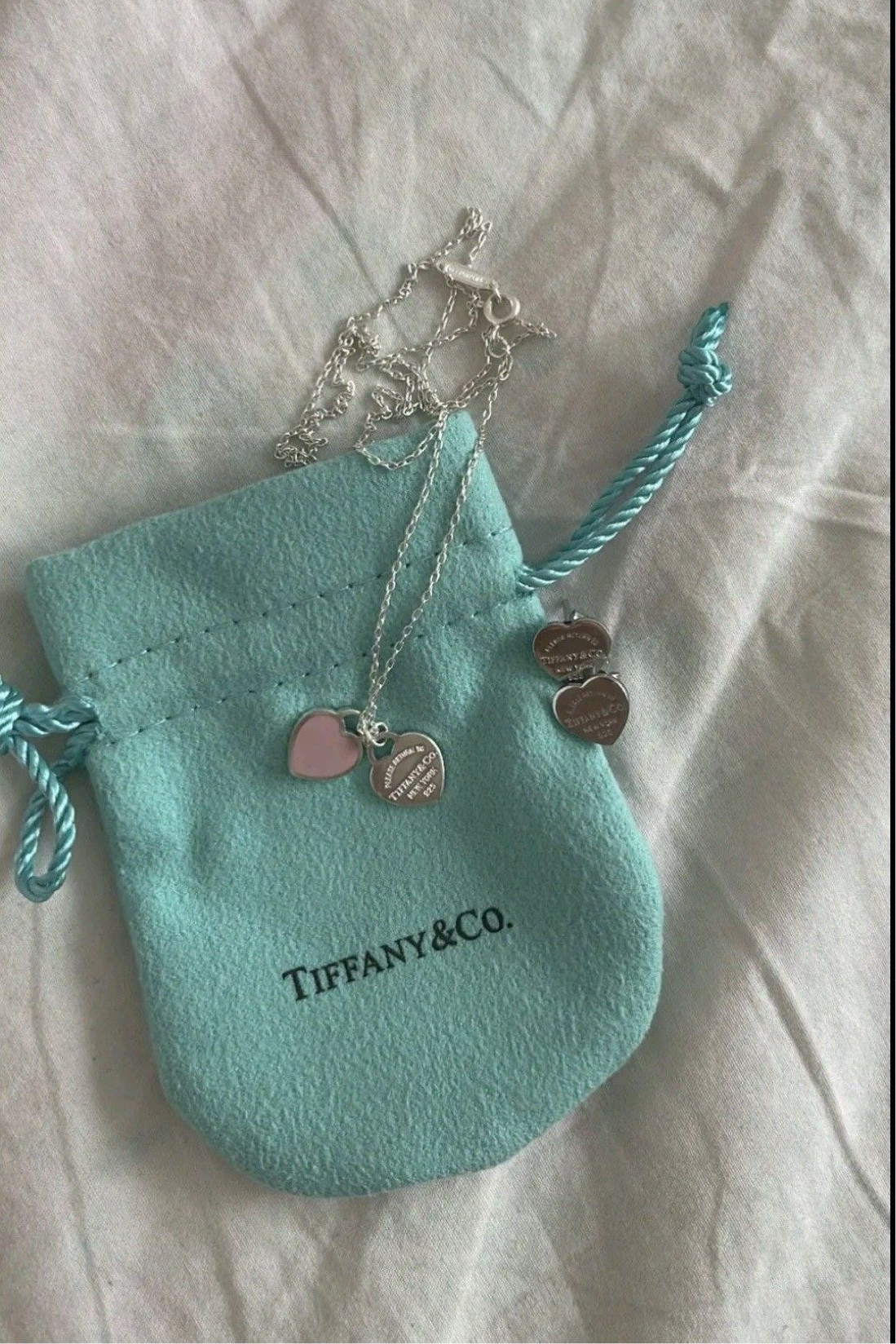 Tiffany necklace and earrings 🩵

#LTKFashionMonth #LTKdatenight #LTKstyletip