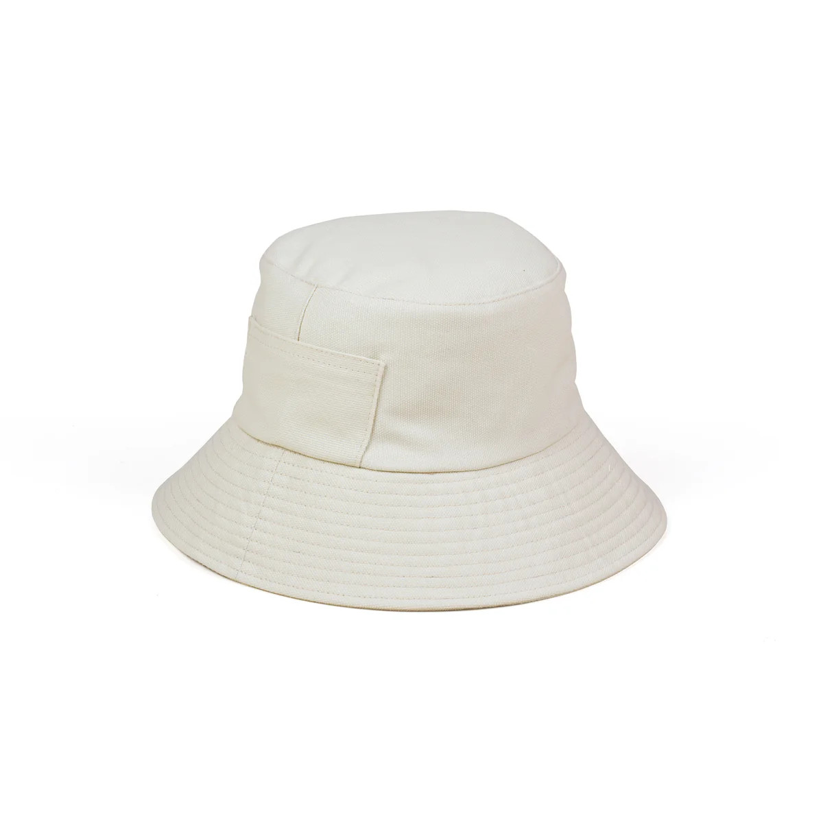 Wave Bucket Hat - Cotton Bucket Hat in Beige | Lack of Color | Lack of Color