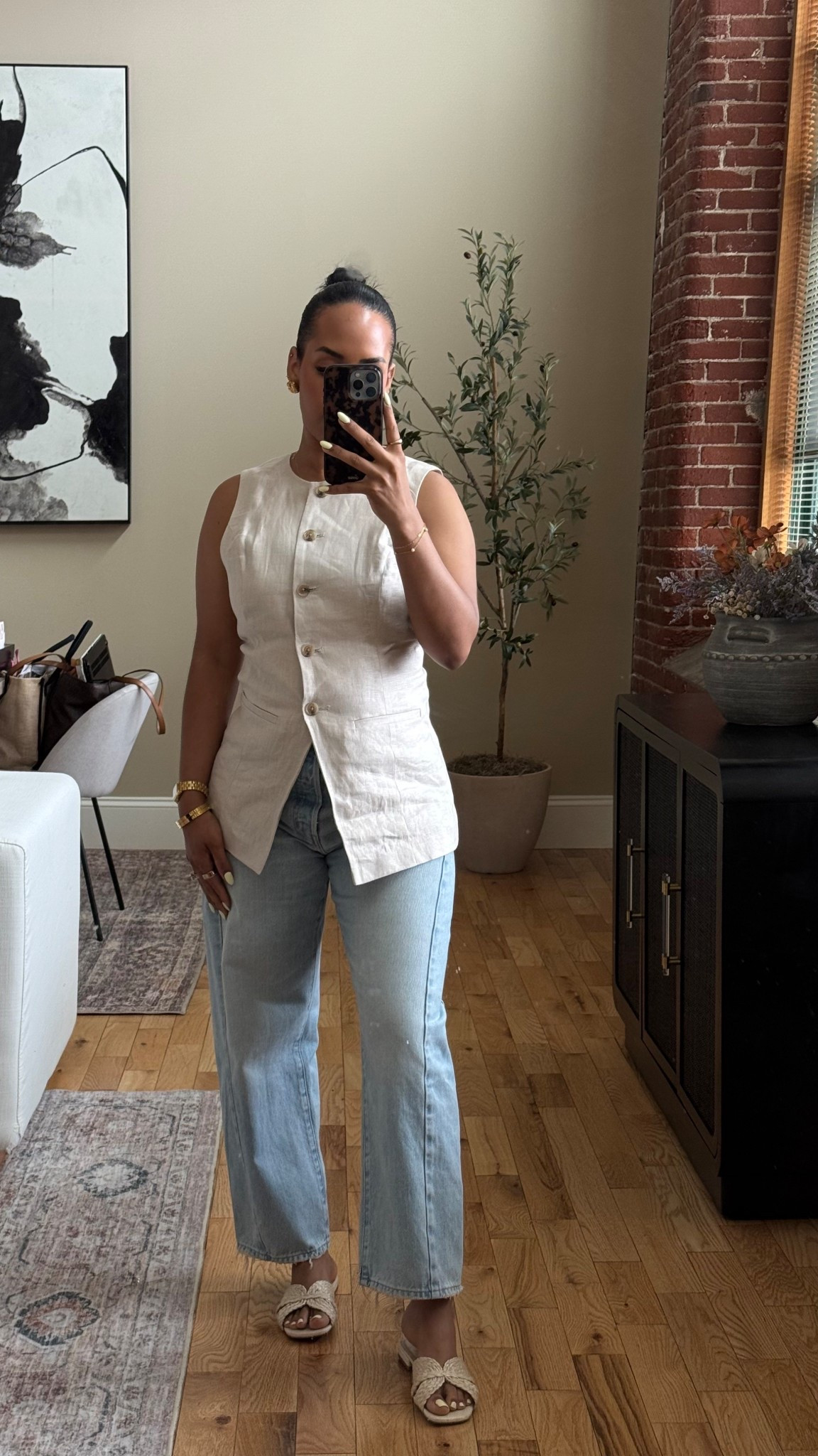 What I wore to my son’s pre-k graduation today! 
I love how versatile this entire outfit can be how you can wear it to multiple occasions! 
I’m wearing a size small in the top and a size 27 on the jeans. Everything fits TTS! 

Top is from Primark, but I link similar ones 

#LTKStyleTip #LTKMidsize #LTKSummerEdit