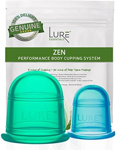 Cellulite Cup Cupping Therapy Sets – Silicone Anti Cellulite Vacuum Massage Cups to Smooth Fasc... | Amazon (US)