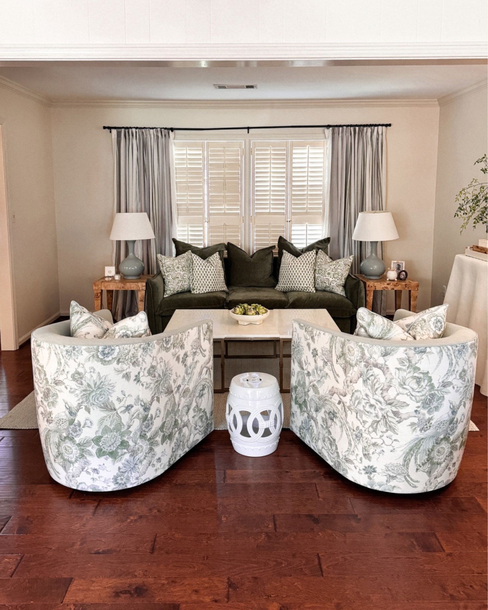 Conversation room sources! Mix of designer and Amazon decor for the perfect balance of #southernstyle #traditional design with a modern twist! 

#LTKHome #LTKStyleTip