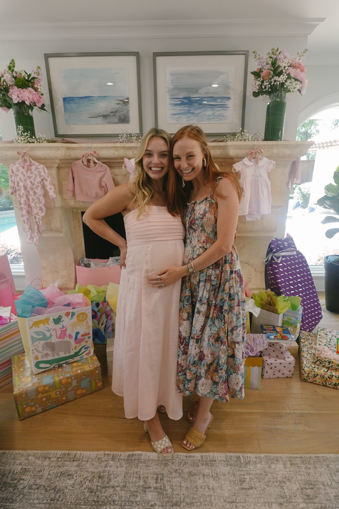 Baby in bloom 🌸 baby girl shower dress for guest 

#LTKBaby #LTKSeasonal #LTKBump