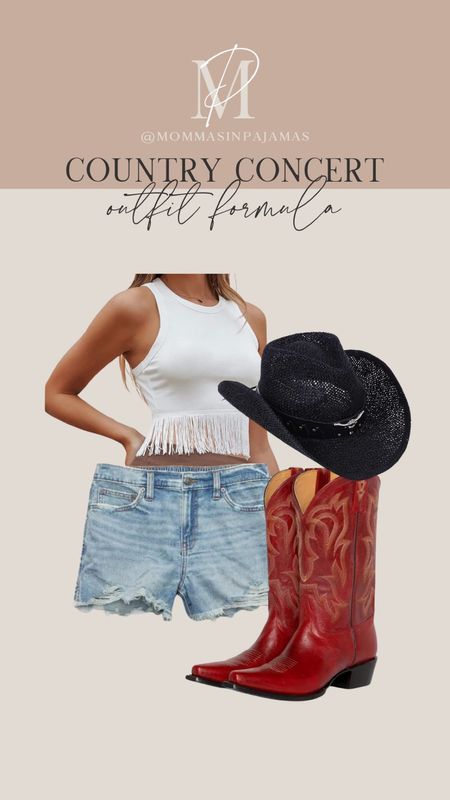Here is your country concert outfit essentials!! This is the perfect base formula to build your look. All pieces are available on Amazon! country concert outfit, concert outfit, music festival look

#LTKFindsUnder50 #LTKSeasonal #LTKStyleTip