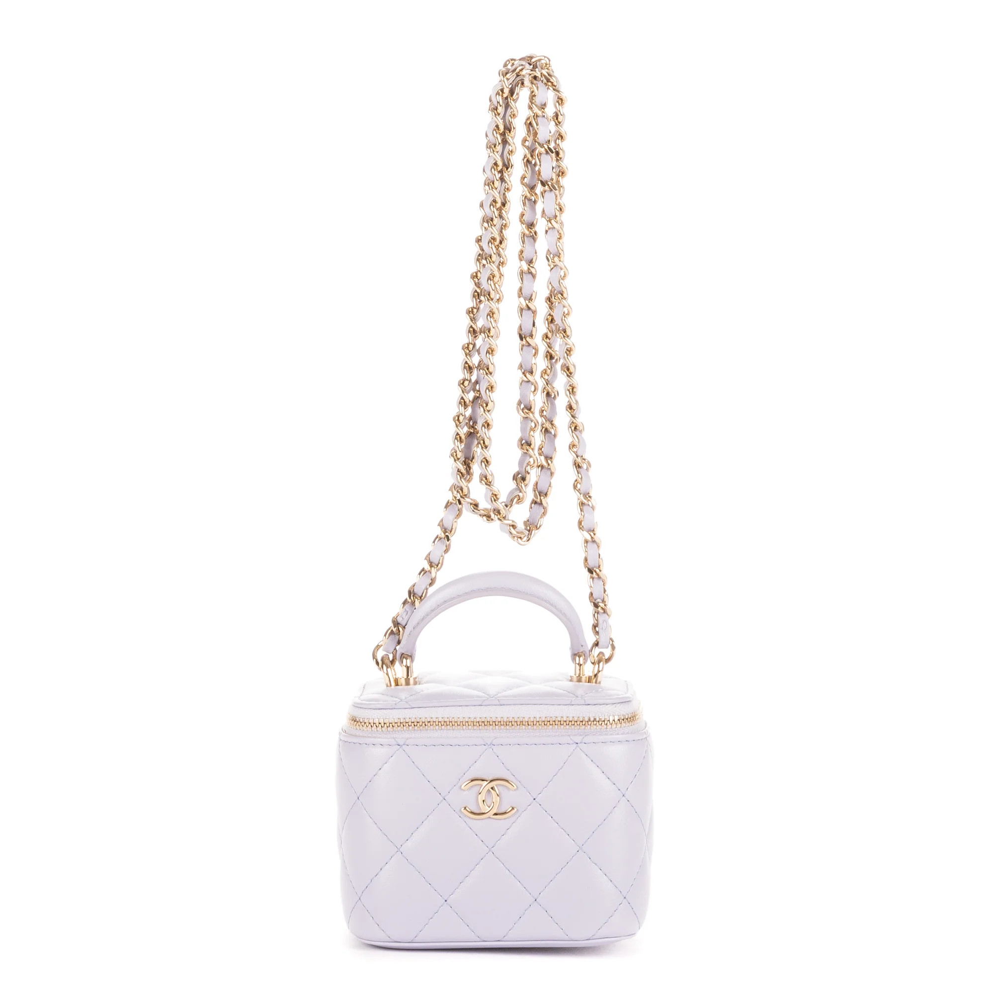 Vanity Top Handle Cosmetic Case Mini | Shop Simon