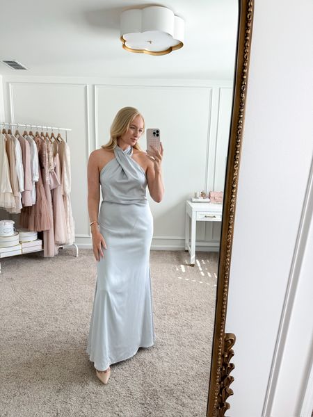 This would make a gorgeous wedding guest dress or bridesmaid dress! I’m wearing size medium. Use my code STRAWBERRY20 for 20% off! 
Wedding guest dresses// bridesmaid dresses // formal dresses // event dresses // gala dresses // Petal and Pup finds 

#LTKstyletip #LTKSeasonal #LTKwedding