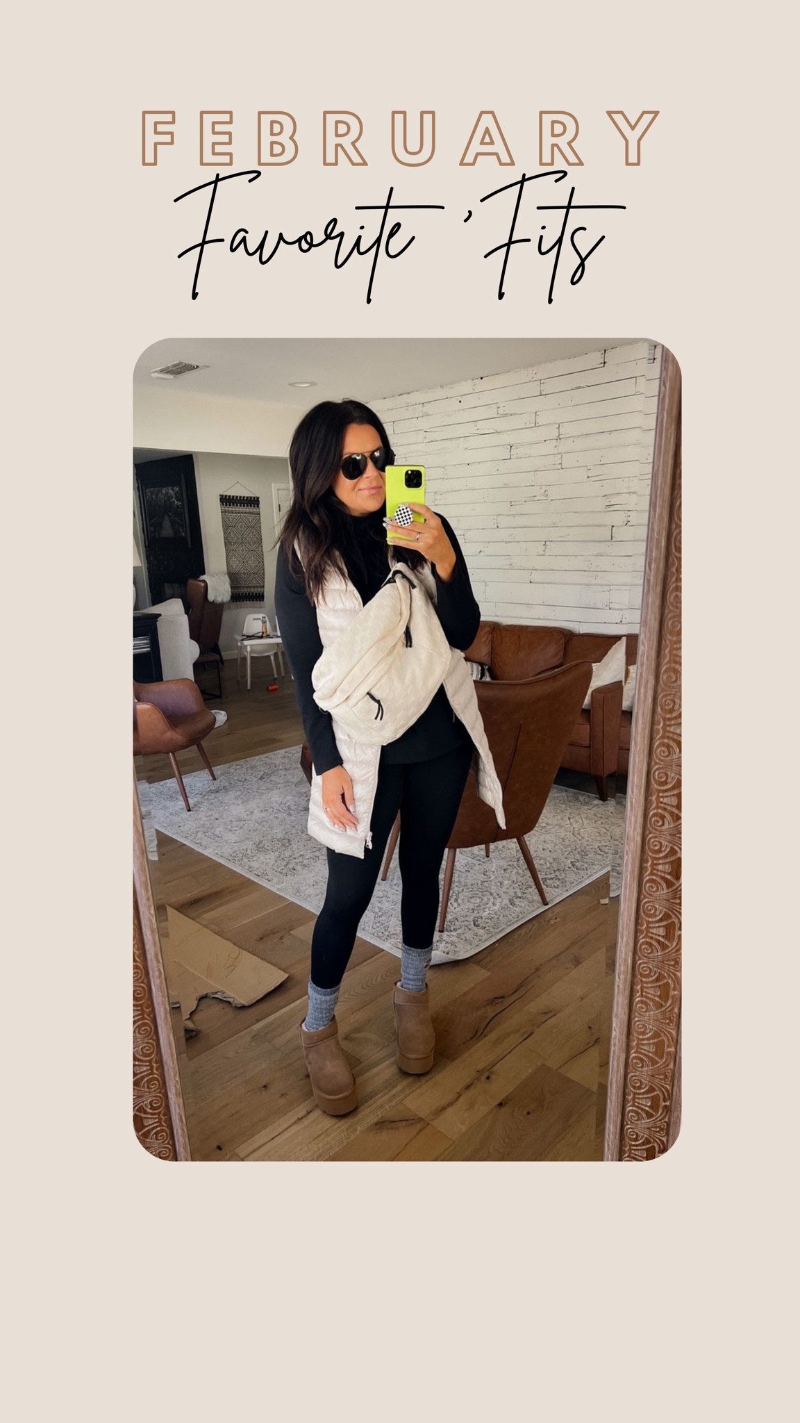 Platform uggs, look for less, cute way to style platform uggs, cute and comfy outfit, affordable fashion finds, casual outfit inspo

#LTKstyletip #LTKFind #LTKunder50