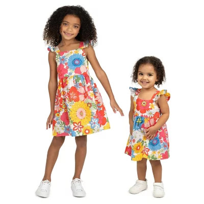 Counting Daisies Toddler Girls Woven Dress | Sam's Club