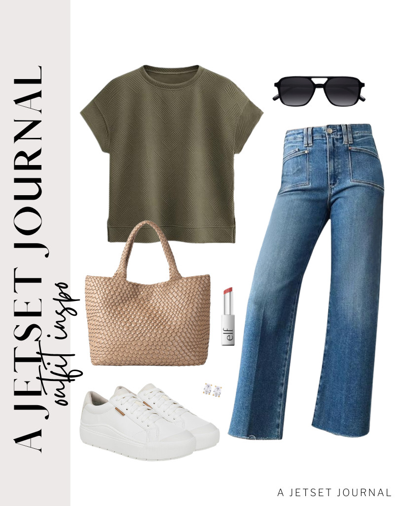This plain top looks perfect with Astylish jeans. You can wear these Dr. Scholl’s sneakers and style them with this trendy shoulder bag. Apply e.l.f. Glow Reviver Slipstick to complete the outfit.


#LTKSeasonal #LTKSaleAlert #LTKTravel 

 
