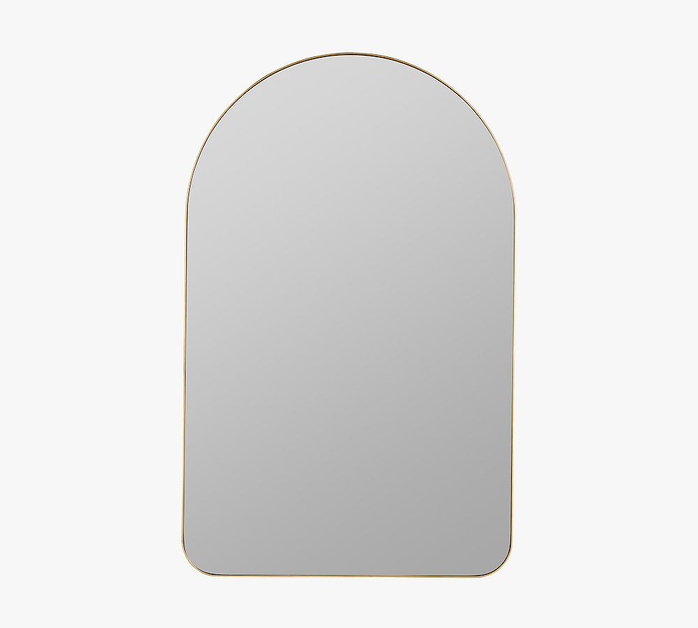 Slim Profile Arch Wall Mirror | Pottery Barn (US)
