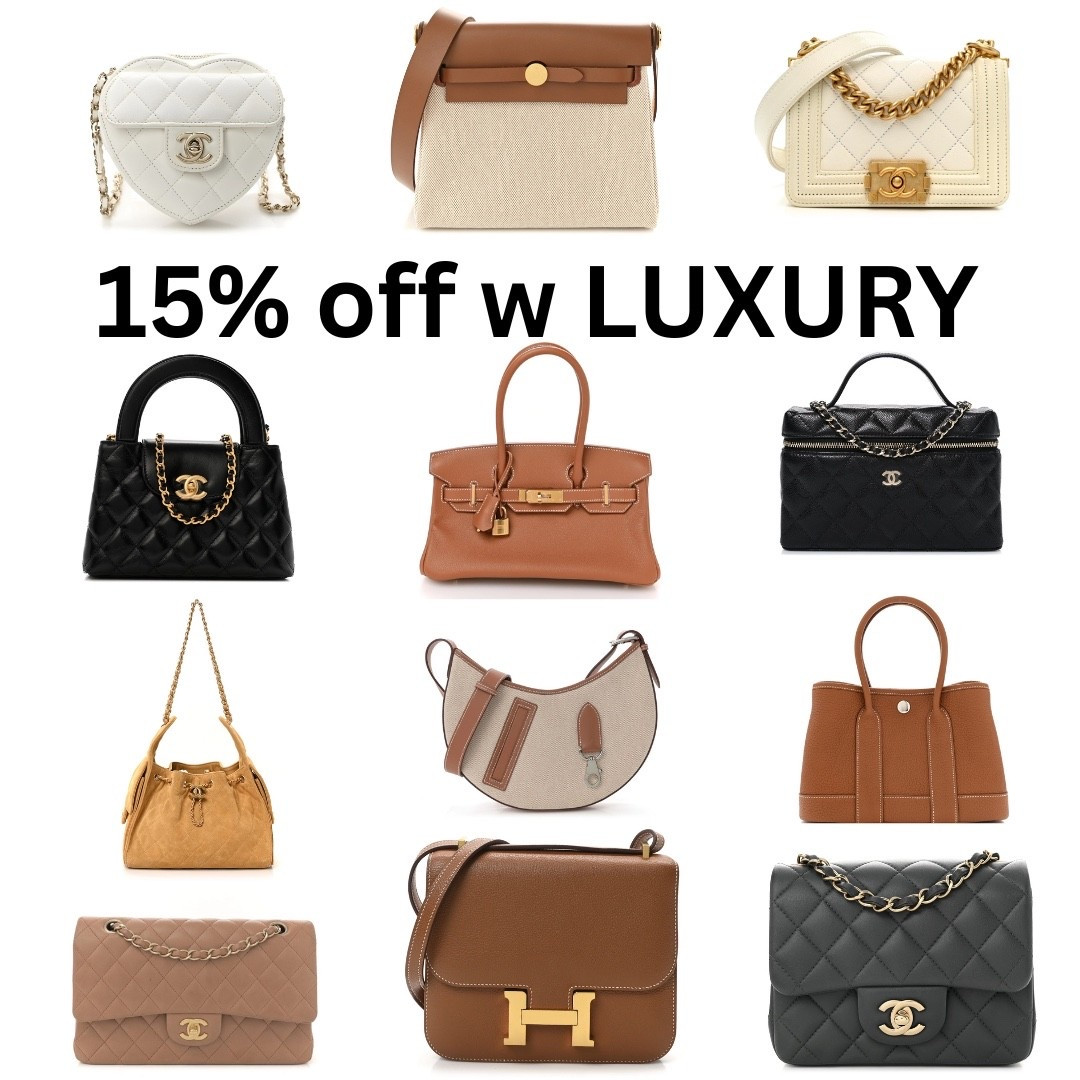 15% off w code luxury 

#LTKSaleAlert #LTKWedding #LTKOver40
