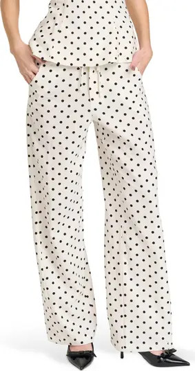 Lilah Polka Dot Wide Leg Pants | Nordstrom