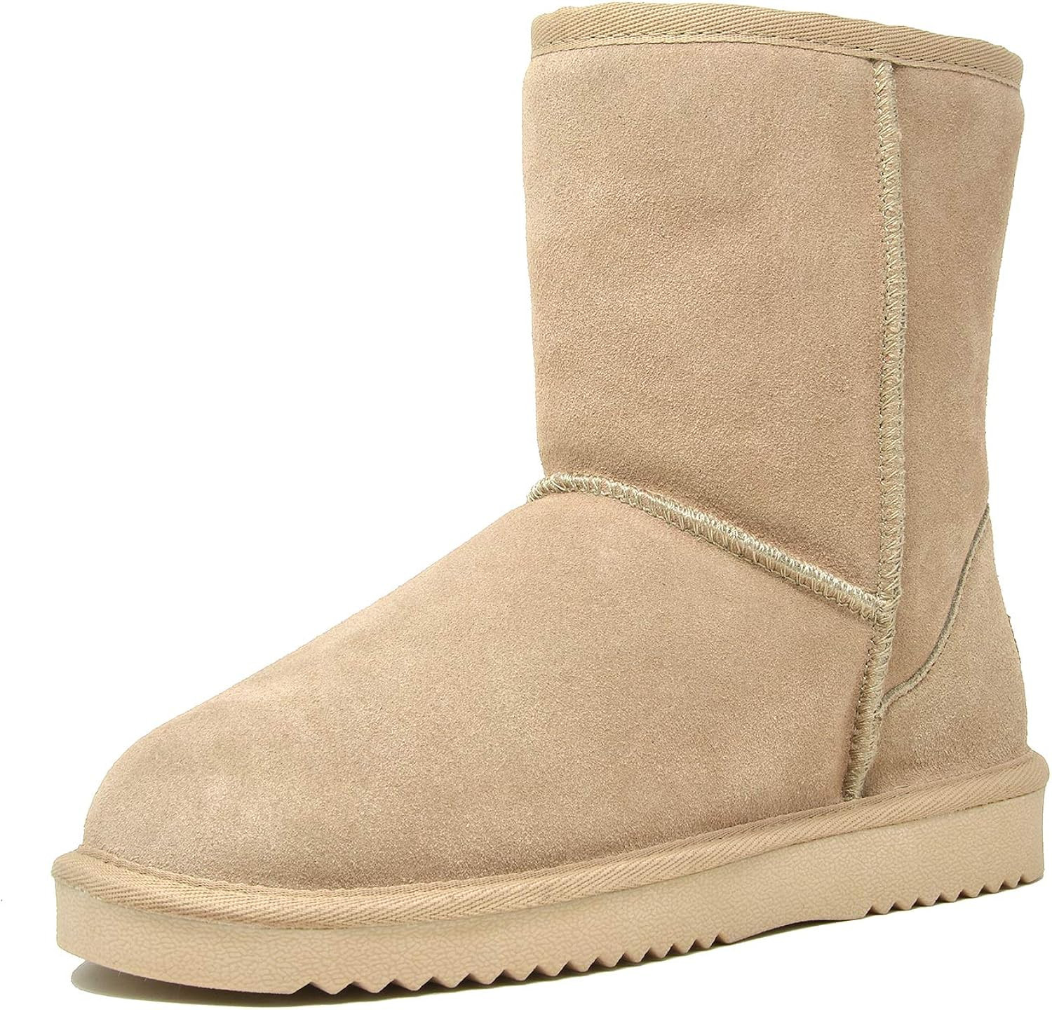 DREAM PAIRS Women's Shorty-New Mid Calf Winter Snow Boots | Amazon (US)