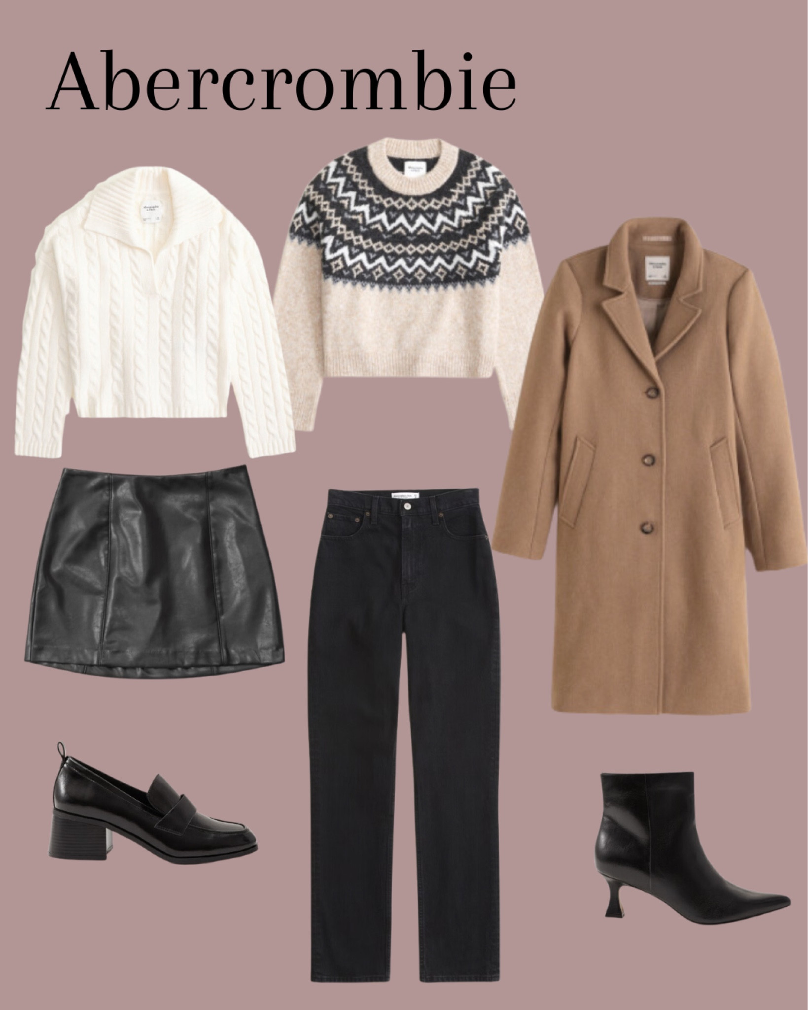 Abercrombie 25 % off CODE: CYBERAF for an extra 15% off  

#LTKHoliday #LTKSeasonal #LTKCyberWeek