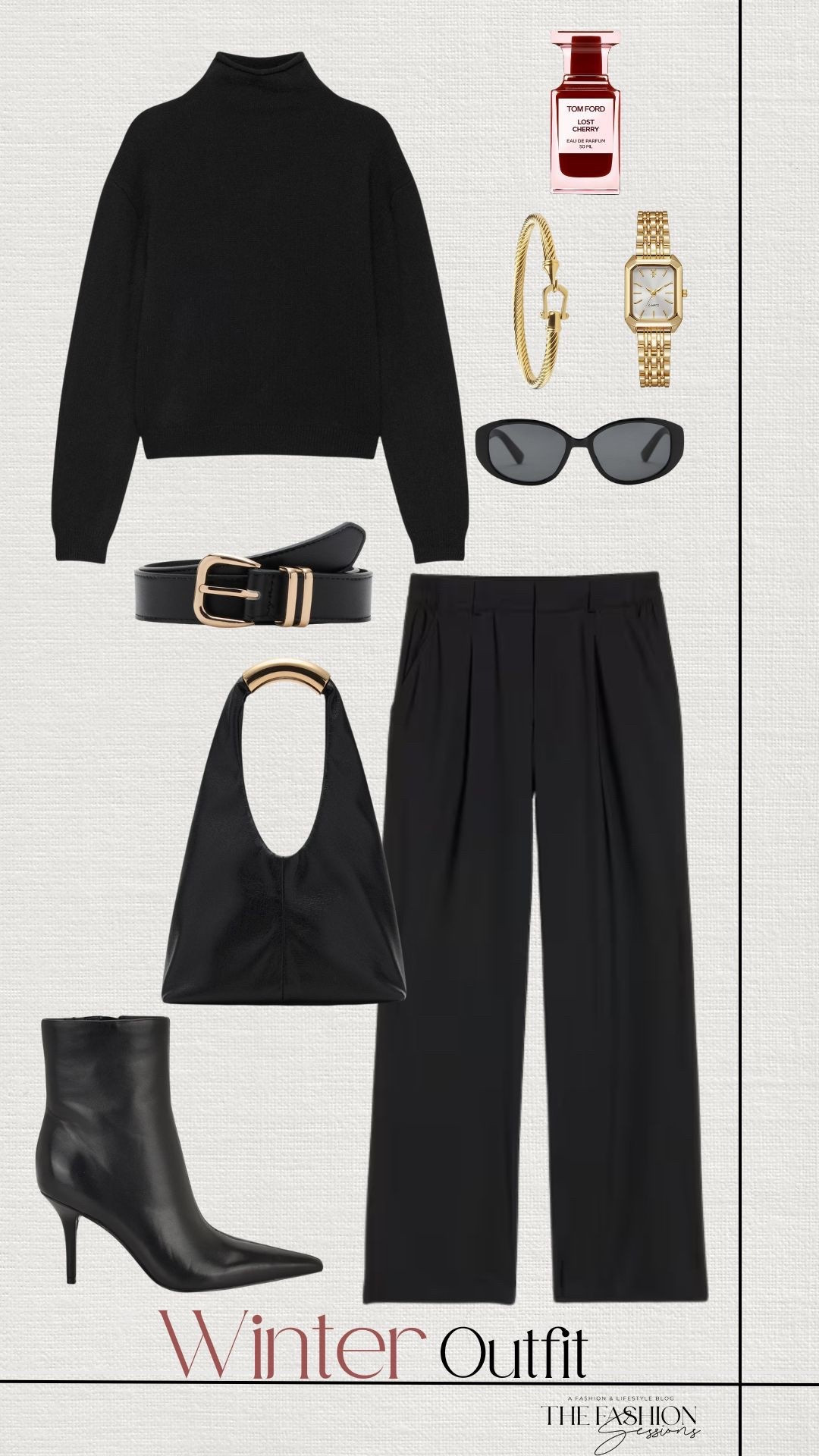 Winter Outfit | Sweater |Tailored Pants | Ankle Boots | Sunglasses 

#LTKSeasonal