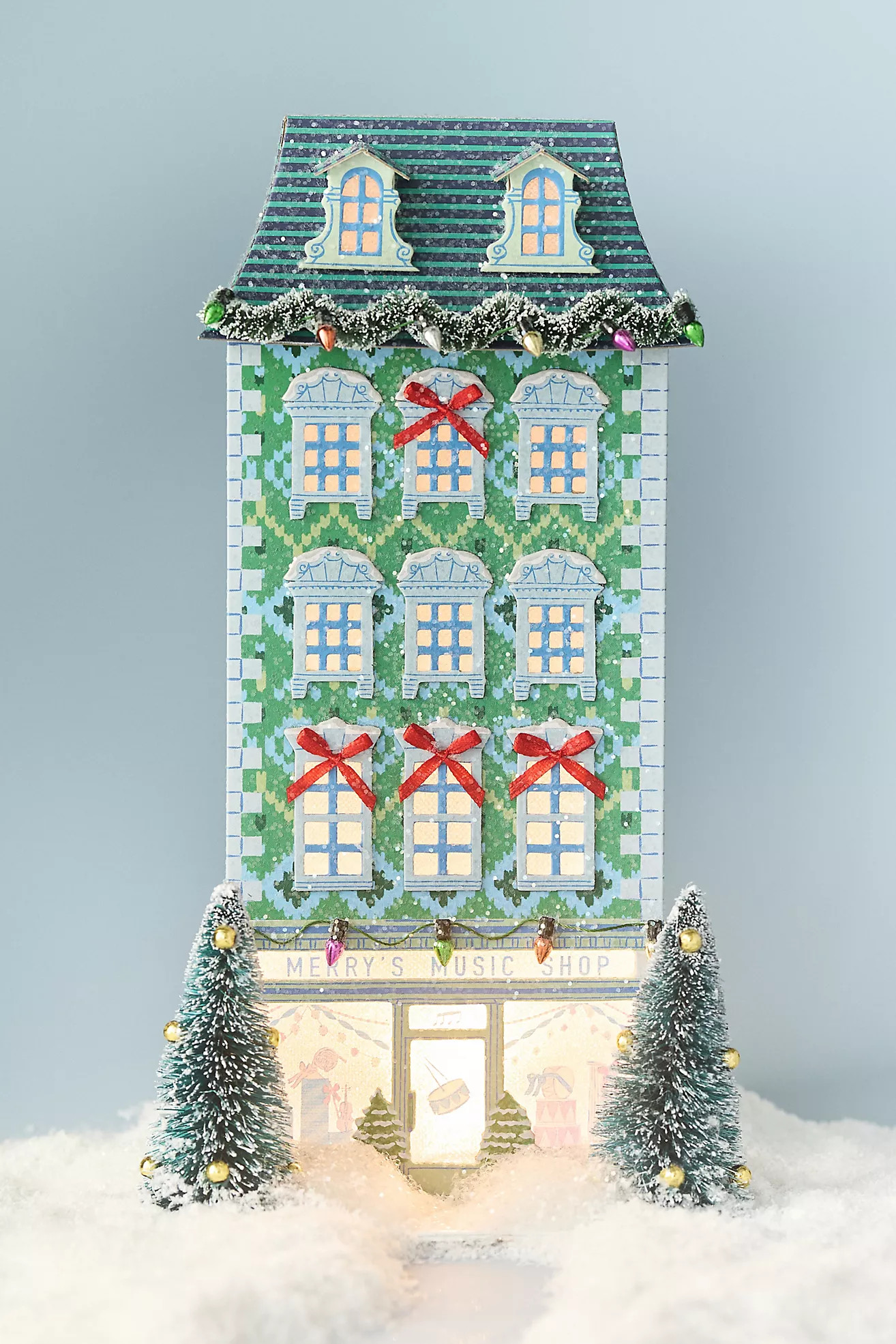 Emily Taylor x Anthropologie Light-Up Holiday House | Anthropologie (US)