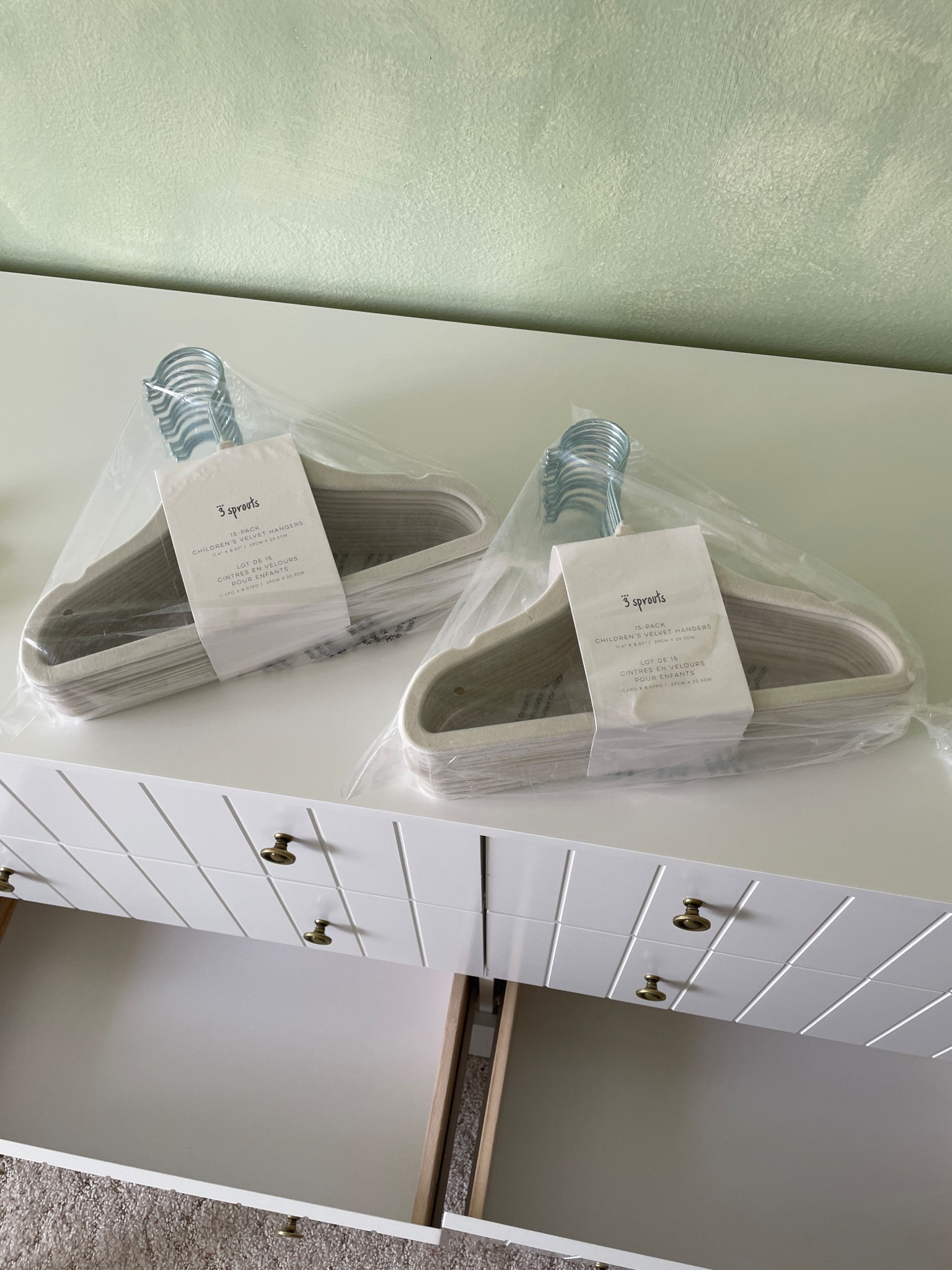 Organizing baby boys dresser/clothes 
Nursery
Baby hangers 
 

#LTKBaby #LTKHome