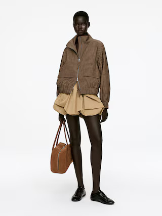 Checked Zip Jacket | Arket UK