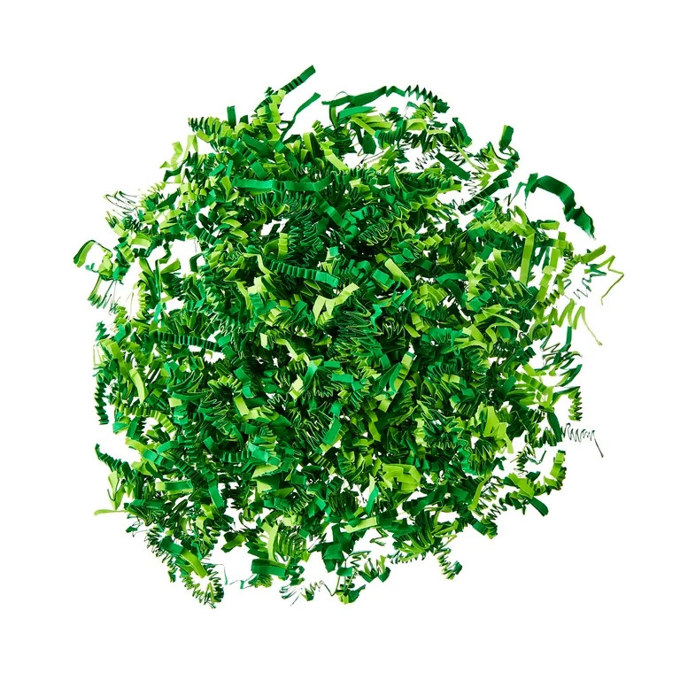 Easter Lime Kiwi Crinkle Paper Grass, 3 oz, by Way To Celebrate | Walmart (US)