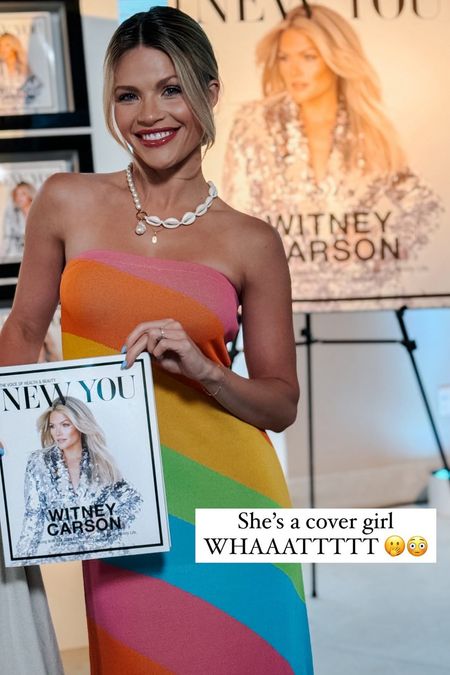 New You cover red carpet! This dress is GORGEOUS from Show Me Your Mumu! 

dress l summer dress l summer outfit l rainbow dresss