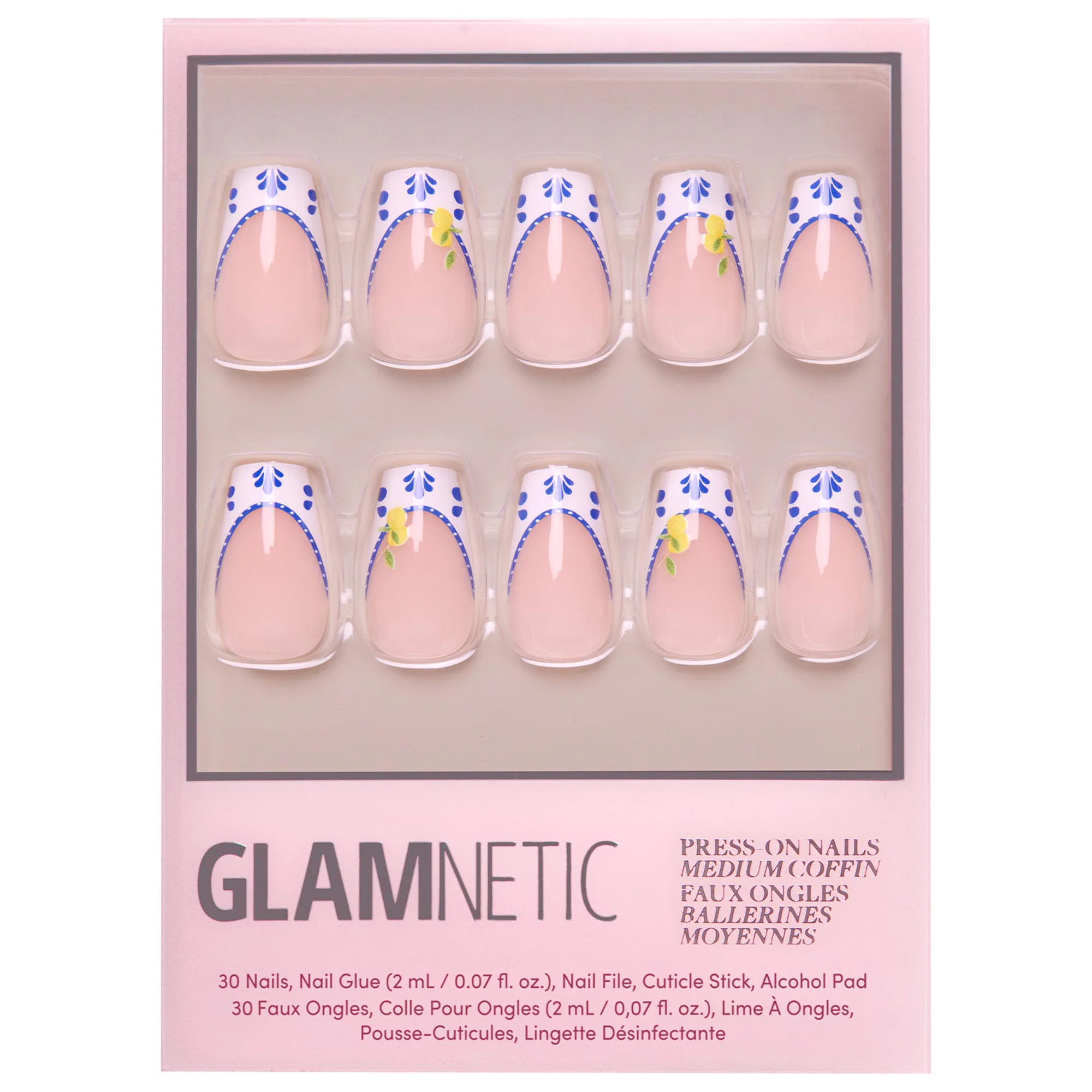 Glamnetic Premium Press-On Nail Kit Tuscan Twist | Sephora (US)