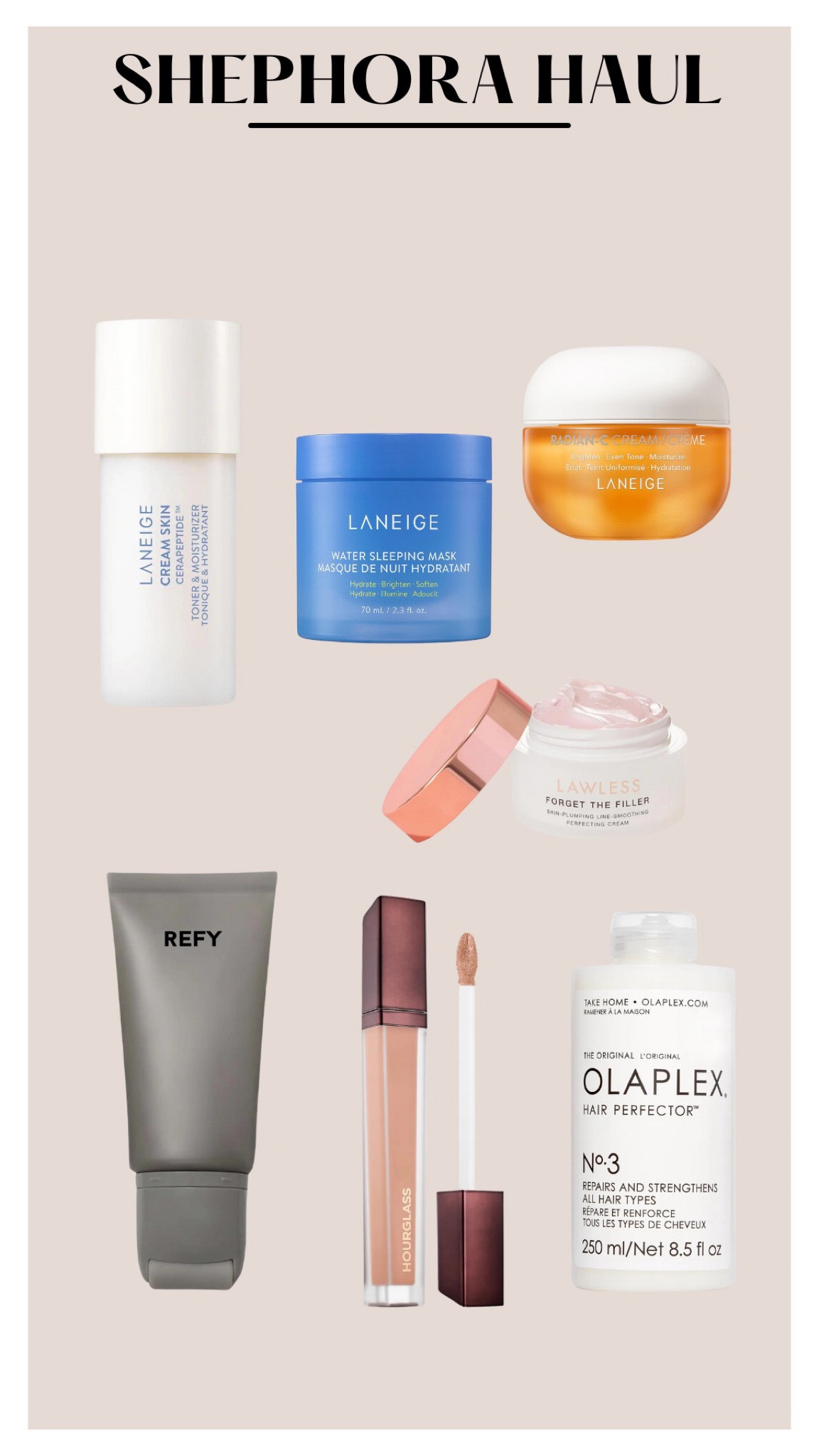 Recent Sephora Trip 

#LTKbeauty