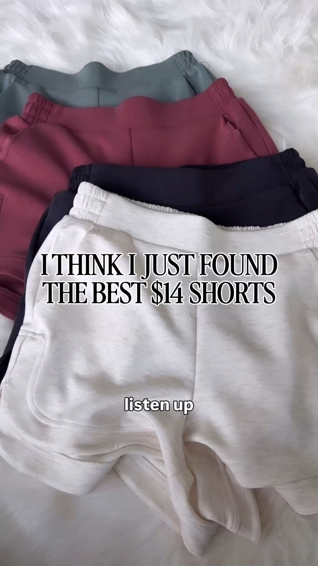 The best $14 shorts from Walmart! These are next-level good ✨🙌🏼

#LTKootd #LTKgrwm #LTKmomlife