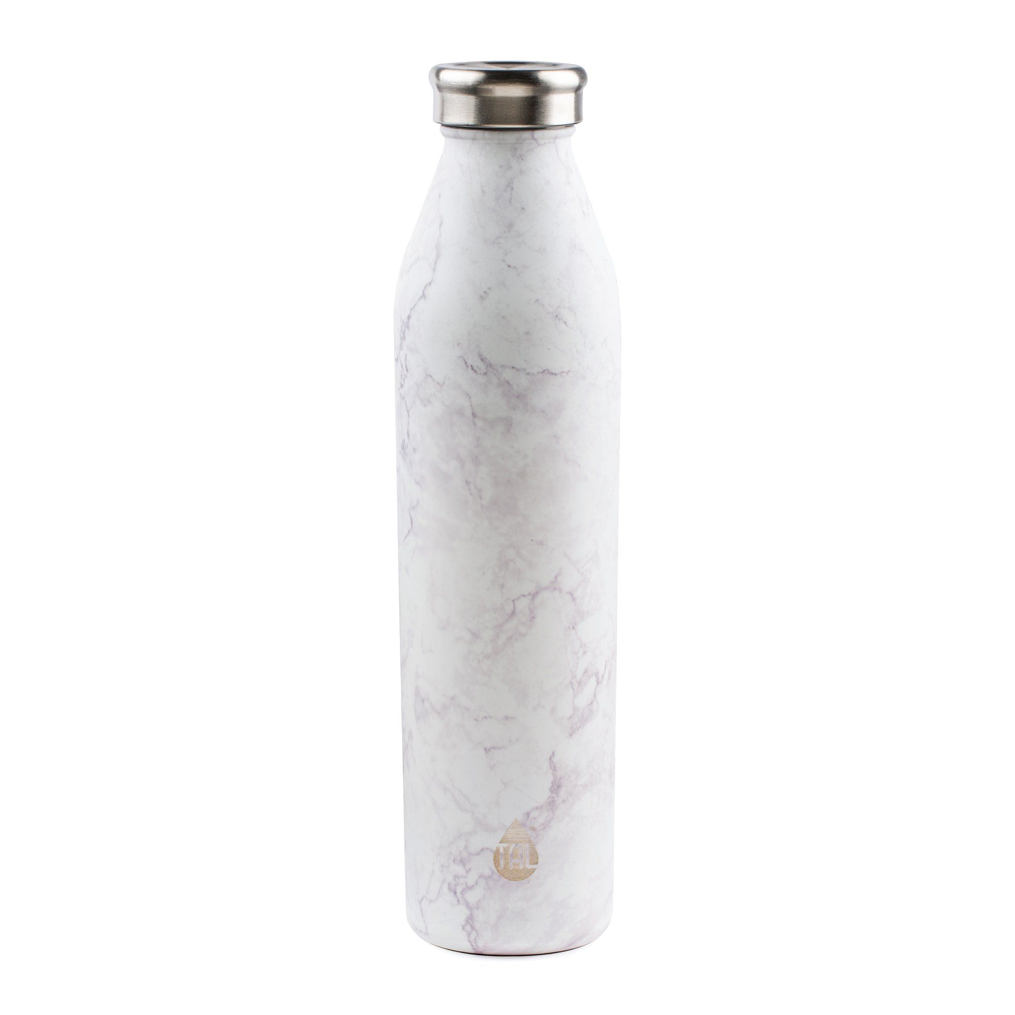 TAL Stainless Steel Modern Tumbler Water Bottle 20 fl oz, White Marble | Walmart (US)