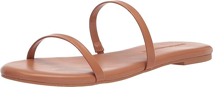 Amazon Essentials Women's Thin Two Strap Sandal | Amazon (US)