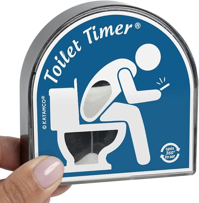 Katamco The Original Toilet Timer (Office), As Seen on Shark Tank. Funny Gift for Men, Husband, D... | Amazon (US)