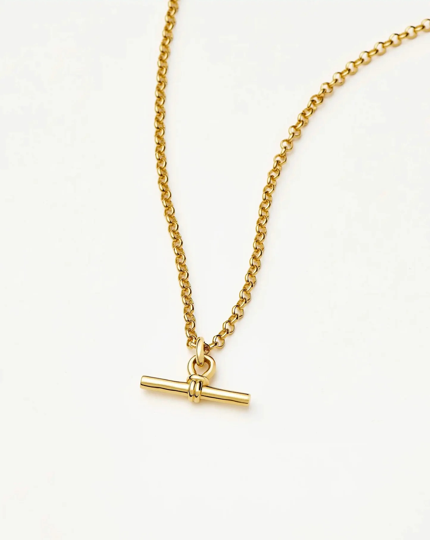 Chunky T-Bar Chain Necklace in Gold | Missoma UK | Missoma UK