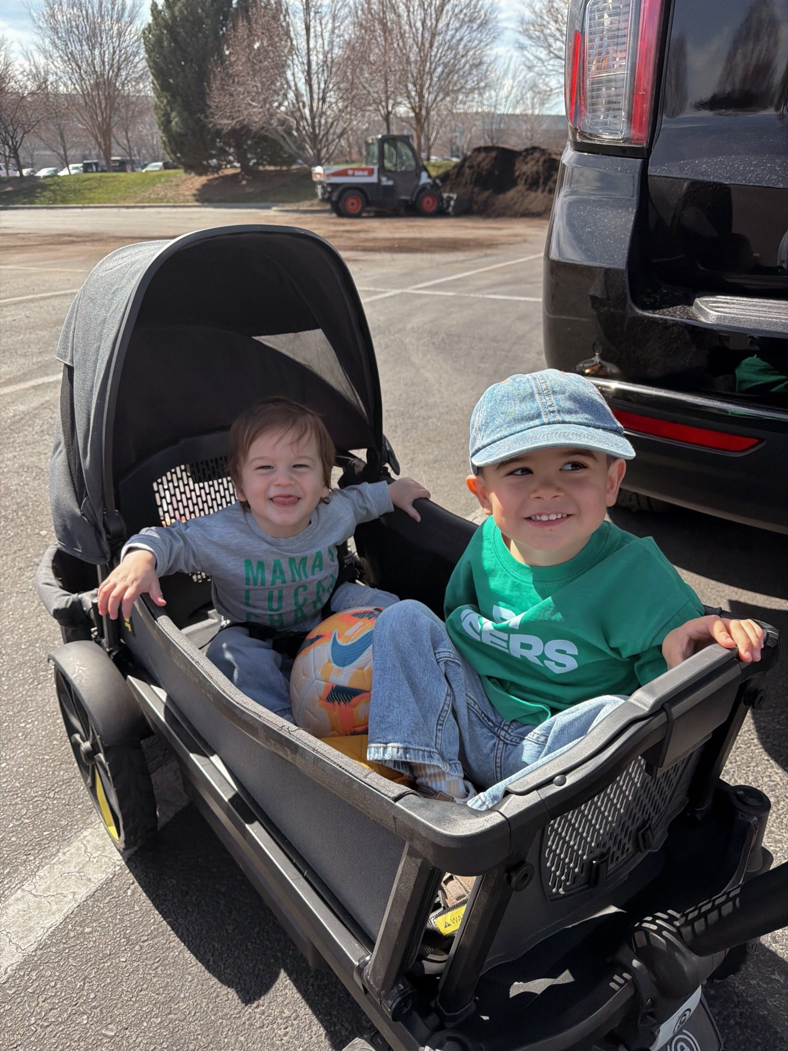 Our wagon! 

#LTKKids #LTKmomlife #LTKdayinmylife