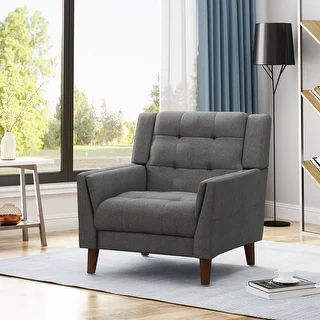 Candace Mid-century Modern Armchair by Christopher Knight Home - 32.28"W x 31.50"L x 32.68"H | Ov... | Bed Bath & Beyond