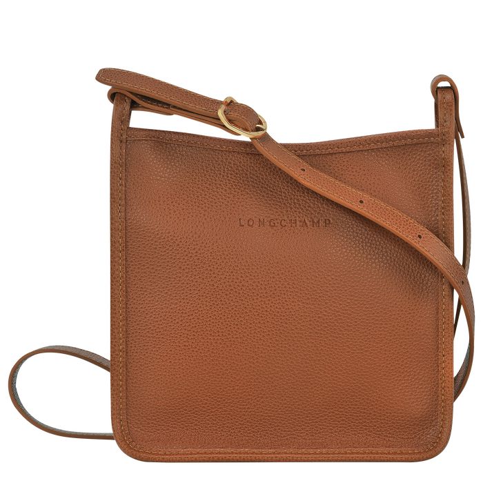 Borsa a tracolla con zip S Le Foulonné Caramello (10138021121) | Longchamp IT | Longchamp