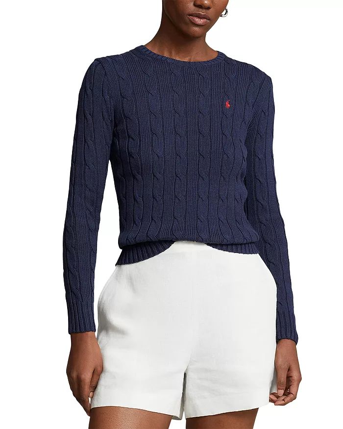 Cotton Cable Knit Sweater | Bloomingdale's (US)