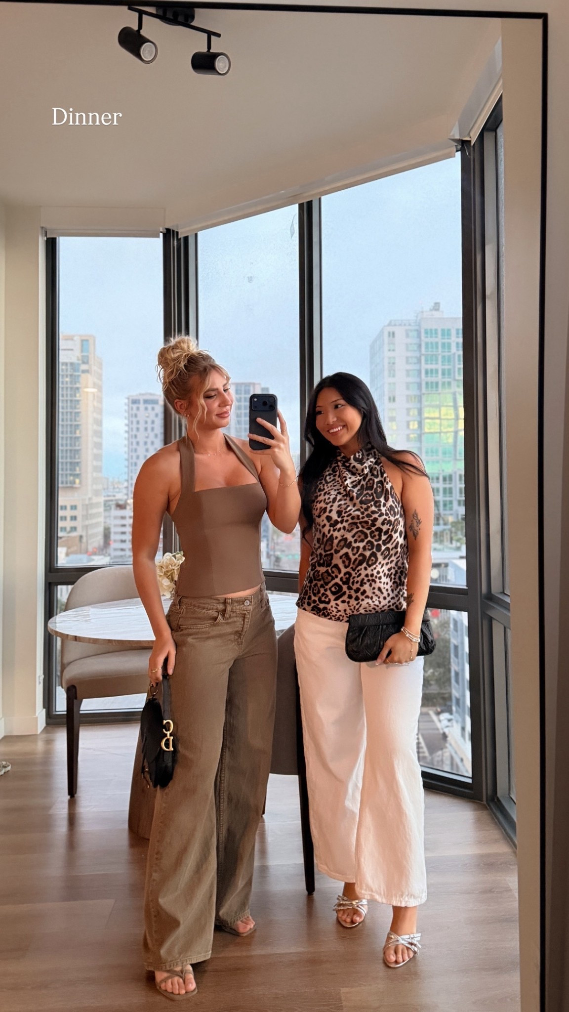 The perfect dinner and cocktails outfit 
I sized up to a 25 in these jeans and did the curve love for a baggy fit and love them! 

#LTKgrwm #LTKootd