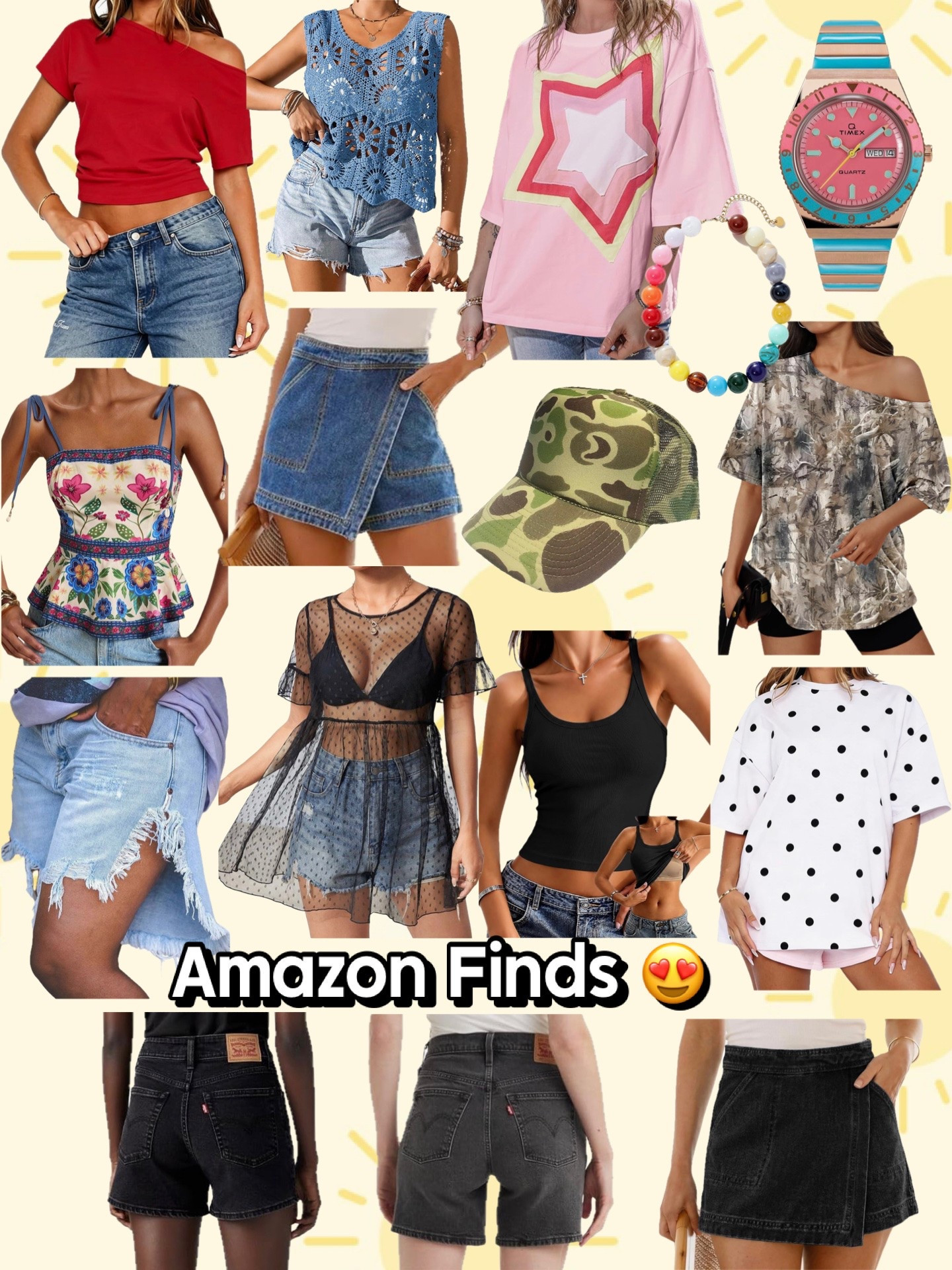Loving these Amazon finds! Some of them are in my cart! 😍
#amazonfashion #amazonfinds #summeroutfits

#LTKOver40