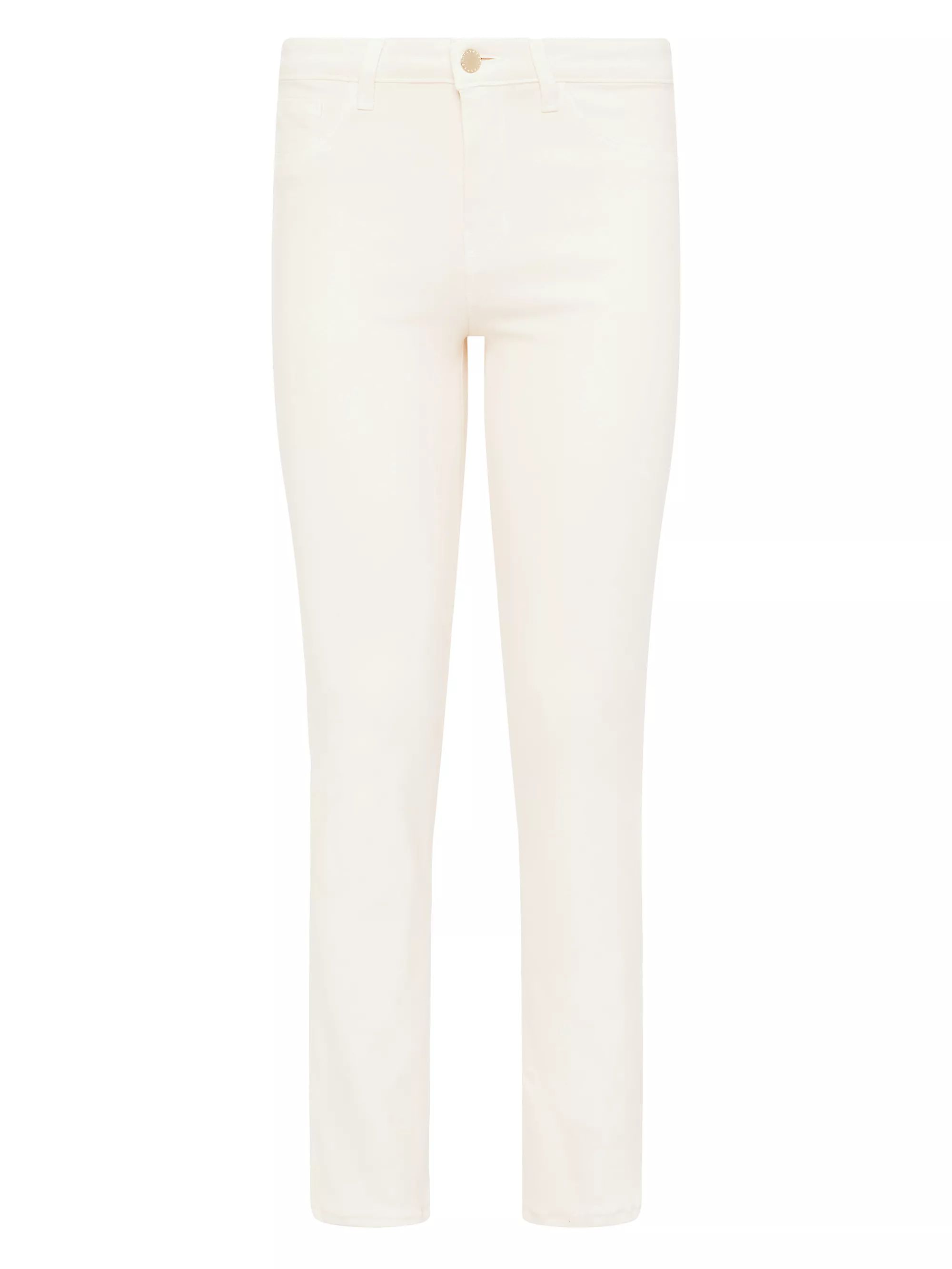 Ginny Stretch High-Rise Straight-Leg Jeans | Saks Fifth Avenue