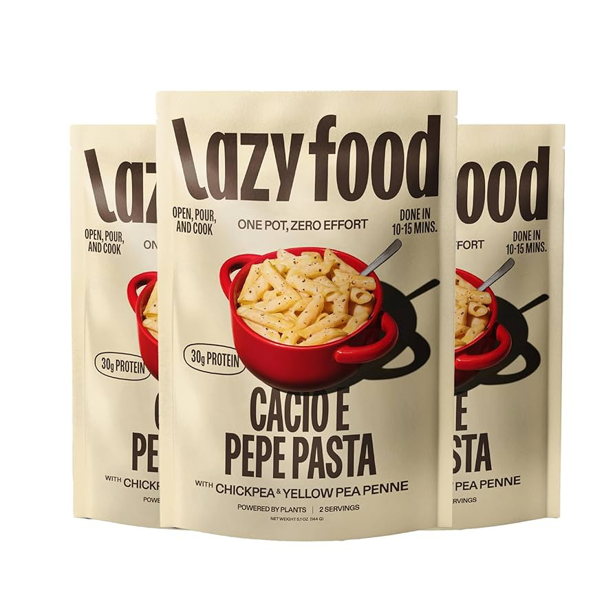 Lazy Food Cacio e Pepe Pasta Meal | Gluten Free Pasta Dinner | Low Carb High Protein Italian One ... | Amazon (US)